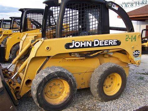 john deere skid steer loader 240 series ii|john deere 240 specifications.